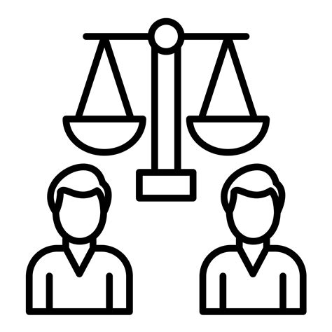 Public Law Line Icon 14674841 Vector Art At Vecteezy