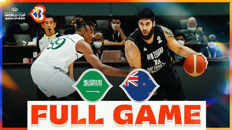 Saudi Arabia V New Zealand Basketball Full Game Fiba Basketball