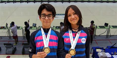 Doble Medalla De Oro Para Guanajuato En Tiro Deportivo En Juegos