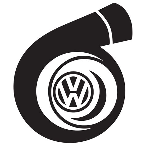 Turbo VW Vis Alle Stickers FolieGejl Dk