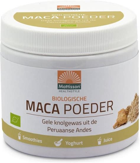 Mattisson Biologische Maca Poeder G Bol