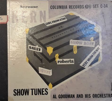 Al Goodman And His Orchestra Show Tunes Of Jerome Kern Releases