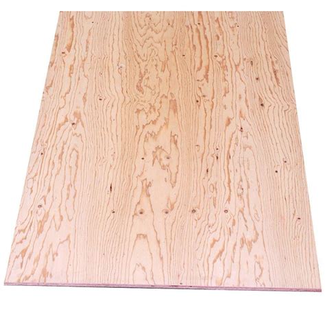 T&G Sheathing Plywood (Common: 1-1/8 in. x 4 ft. x 8 ft.; Actual: 1.069 ...