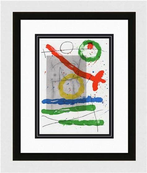 Joan Mir Joan Miro Original Lithograph Peintures Sur Cartons