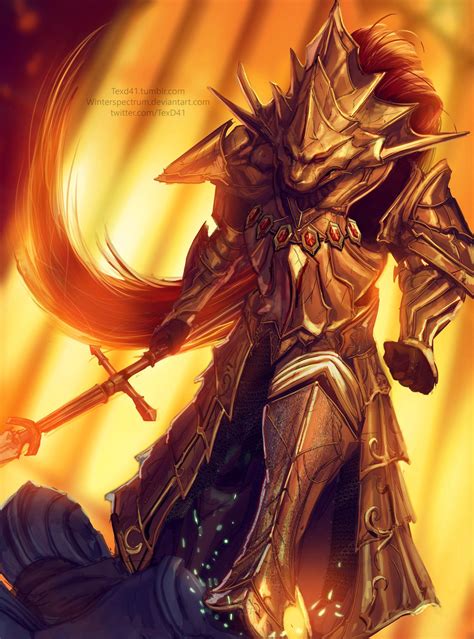 Dragonslayer Ornstein Art