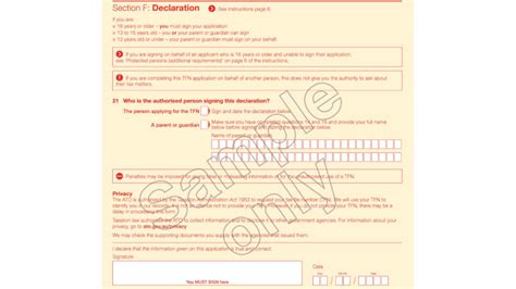 How To Apply For Tfn Tax File Number Simple Tax Calculators