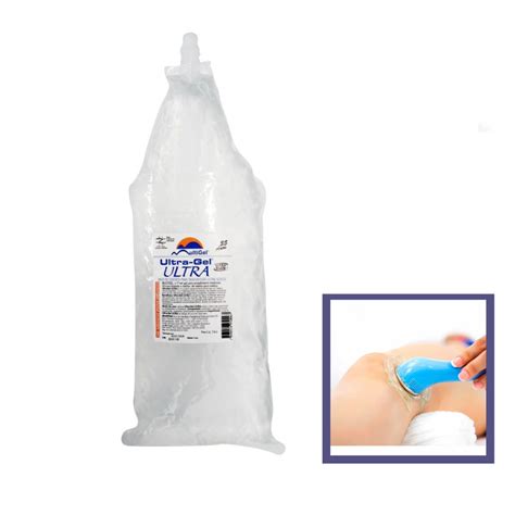 Gel Condutor Ultrassom Ultra Gel Ultra Multigel Bolsa Bag 2kg Ecógrafos