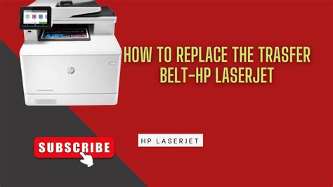 How To Replace Printer Transfer Belt HP LaserJet YouTube