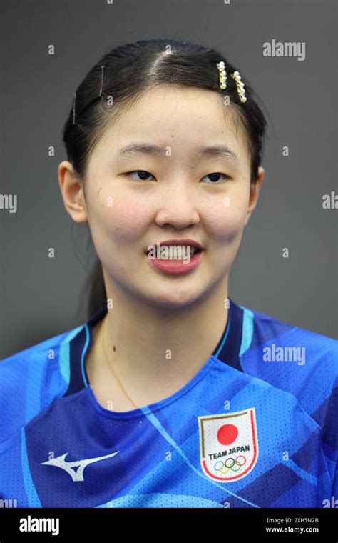 Tokyo Japan 12th July 2024 Miwa Harimoto JPN Table Tennis Japan