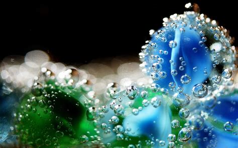 Water Bubbles Drops HD Wallpapers Wallpaper Cave