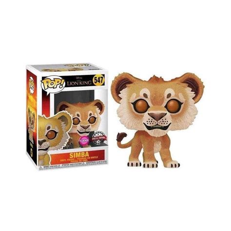 Funko Pop Simba El Rey Le N Flocked