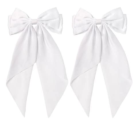 The Big White Hair Bow A Must Have For Any Stylish Girl