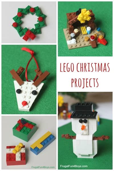 Christmas Projects To Build With Lego Bricks Printable Off