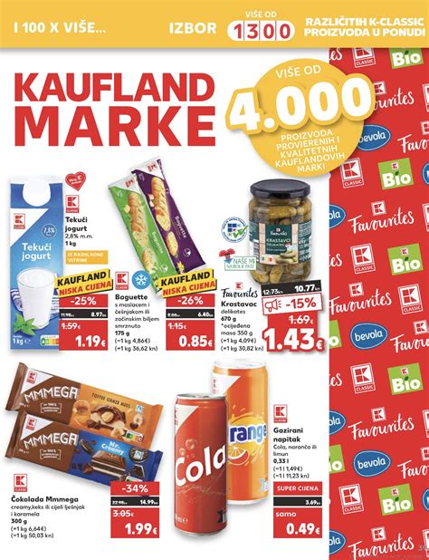 Kaufland Akcija Za Po Etak Tjedna Do