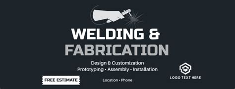 Fabrication Service Facebook Cover Brandcrowd Facebook Cover Maker