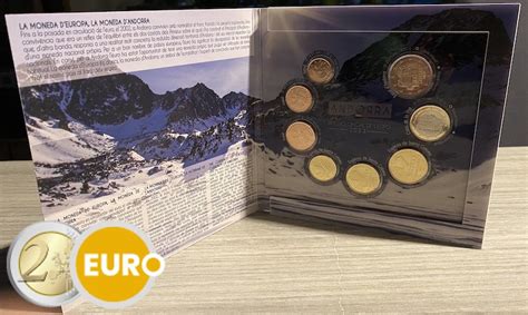 Série euro BU FDC Andorre 2023 1 cent à 2 euros LaMonnaieDeLaPiece