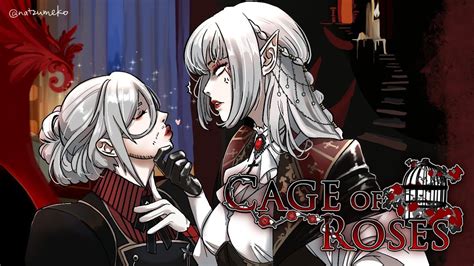 Yuri Vampire Visual Novel Cage Of Roses Demo Nijisanji En Fulgur