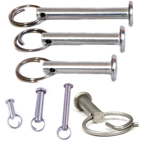 Clevis Pins Wide Range Of Sizes And Lengths With Split Rings