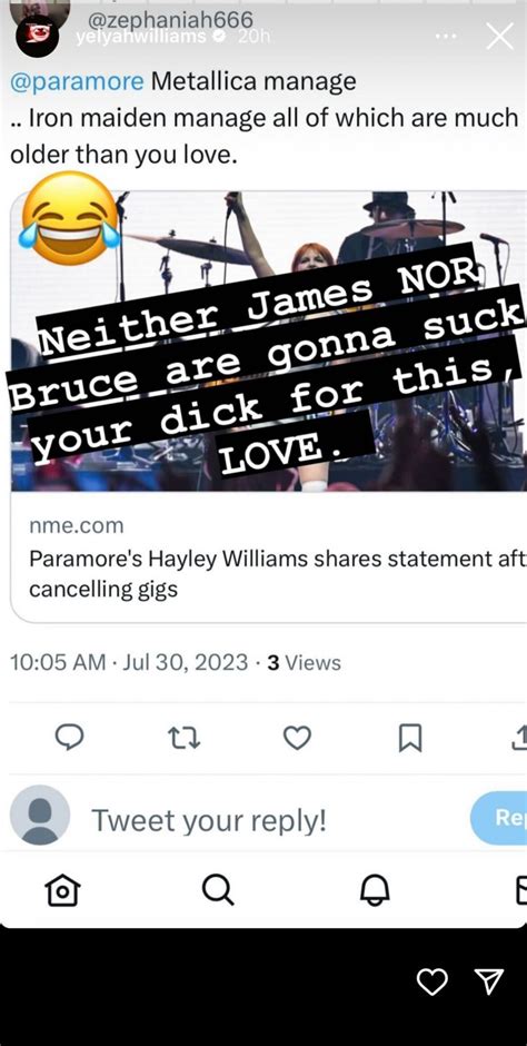 Hayley Williams Calls Out Incel Ass Internet Bros Following Postponed