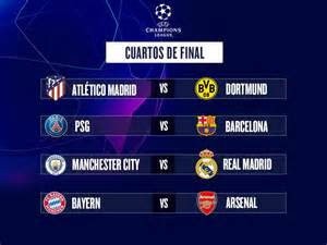 Champions League: así quedaron los cruces de cuartos de final :: Olé