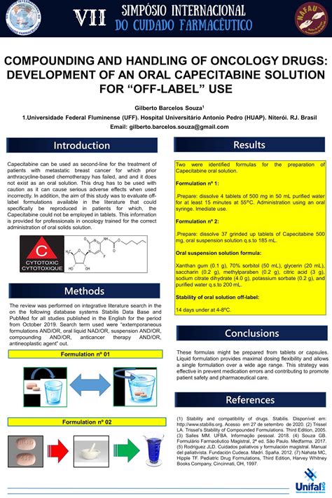 Guia Para Protocolos De Oncologia Na Pr Tica Cl Nica E Poster Unifal