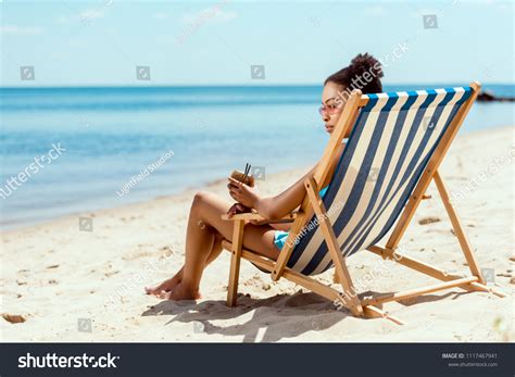 African American Woman Bikini Sunglasses Holding Stock Photo 1117467941 Shutterstock