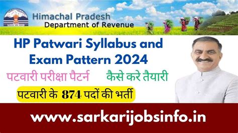 HP Patwari Syllabus And Exam Pattern 2024 Sarkari Jobs Info