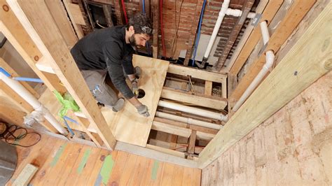 Lesson 1 How To Install A Shower Subfloor Home Repair Tutor