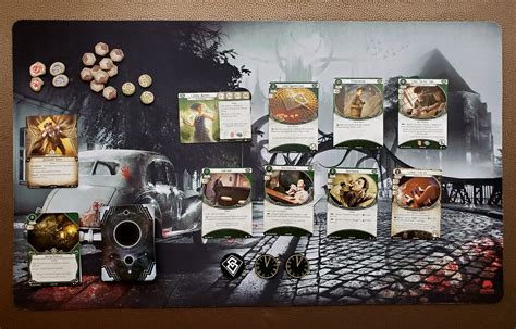 Playmat For Arkham Horror Lcg Medium Double Sided Player Mat Etsy