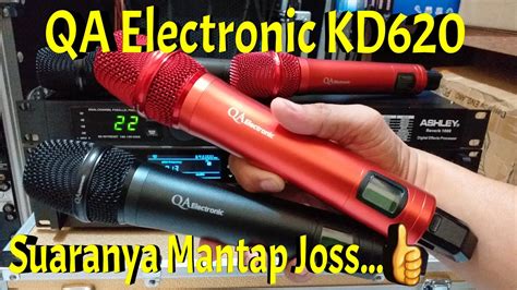 Mic Wireless Terbaik Dikelasnya Qa Electronic Kd Efex Vocal Ashley