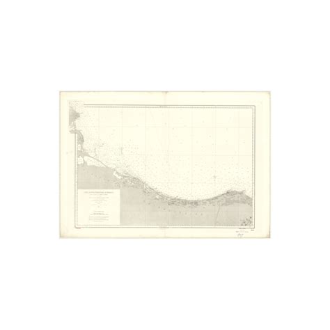 Reproduction Carte Marine Ancienne Djerba Tripoli Tunisie