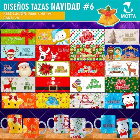 Dise Os De Navidad Para Sublimacion De Tazas Pack