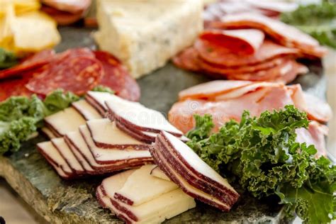 Meat And Cheese Party Tray Stock Photo Image Of Fresh 89779240