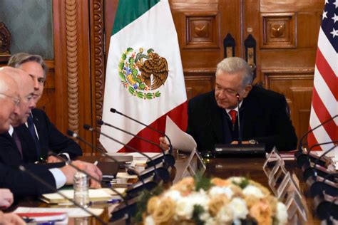 Amlo Blinken Reuni N M Xico Celebran Una Junta Urgente