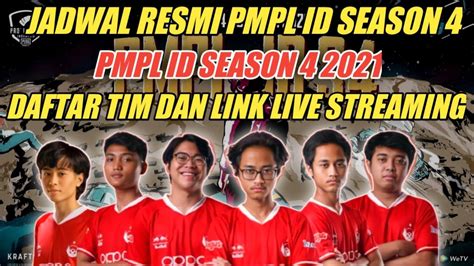 Jadwal Lengkap Pmpl Id Season Dan Daftar Tim Pmpl Id Season