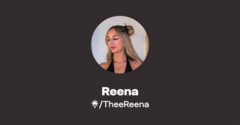 Reena Instagram TikTok Linktree