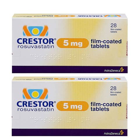 Thuốc Crestor 5mg Điều Trị Tăng Cholesterol Máu