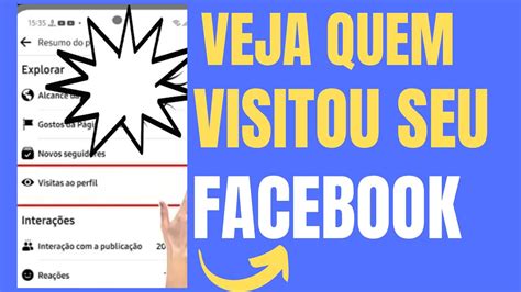 Como Ver Quem Visitou Meu Perfil Do Facebook Youtube