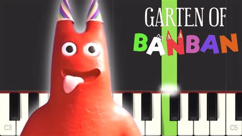 Garten Of Banban Pancreas Piano Tutorial Youtube