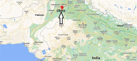 Where is Okara Pakistan | Where is Map