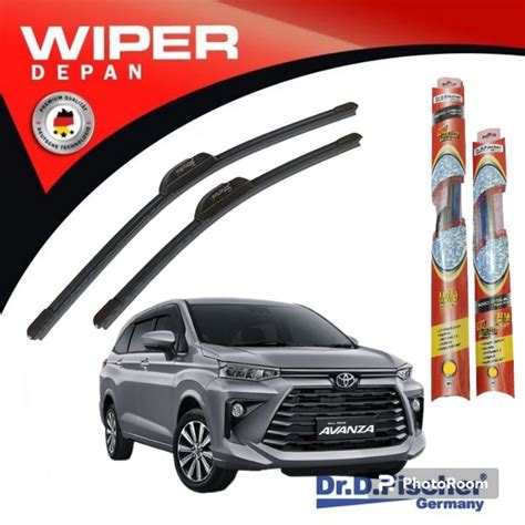 Jual Wiper Frameless Kaca Depan Mobil Avanza Xenia Dr D