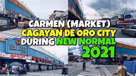 Carmen Public Market In Cagayan De Oro City During New Normal