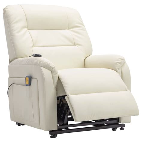 Octane Fauteuil De Relaxation Lectrique Inclinable Simili Cuir Cr Me