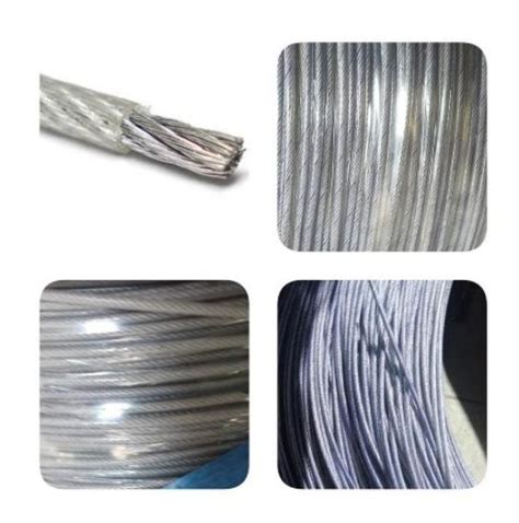 Mild Steel Pvc Coated Wire Rope Length Mm Reel At Best Price In