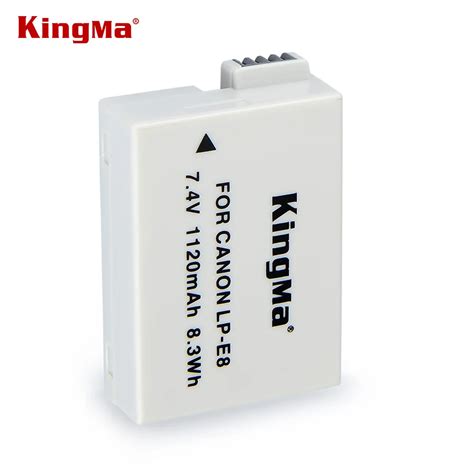 Kingma Original Lp E8 Ultra High Capacity Li Ion Battery For Canon T2i And T3i For Canon Lp E8