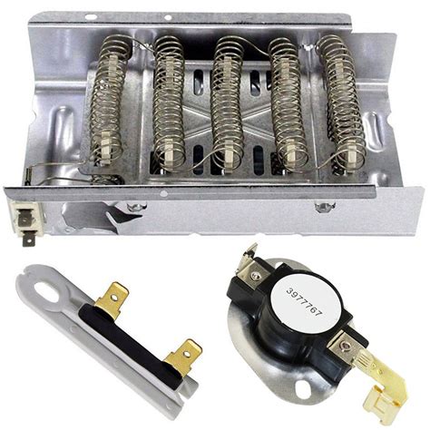 Ned4600yq1 Amana Dryer Heating Element Fuse Thermostat Kit