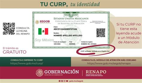 Tramita tu CURP certificado en el EdoMéx 2023 de manera gratuita