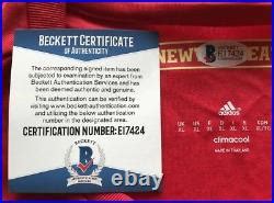 Wayne Rooney Signed Manchester United Jersey Beckett Authentic Signed