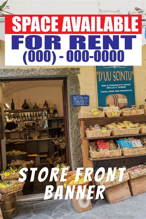 Space For Rent Vinyl Banner Personalized Durable Indoor Outdoor Use