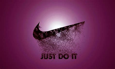 Purple Nike Logo